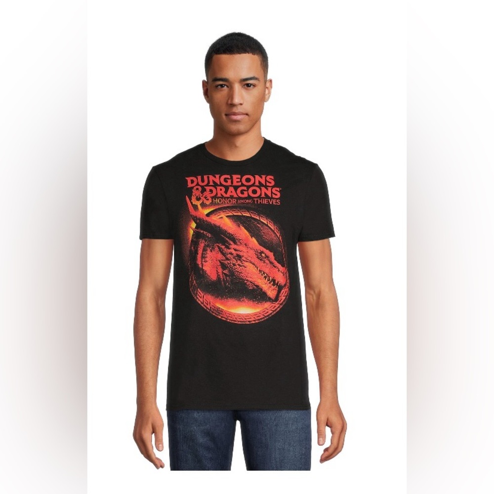 Dungeons & Dragons Honor Among Thieves mens graphic tee shirt; size: Medium NWOT